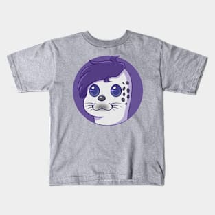 Hipster Seal Kids T-Shirt